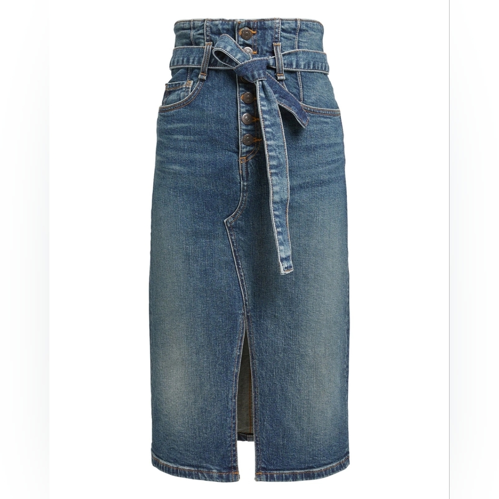 Veronica Beard Denton Corset Skirt 10